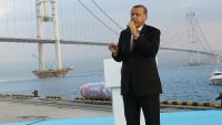 أردوغان يفتتح رابع أطول جسر معلق في العالم