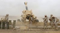 مدفعية الامارات تشارك في قصف مواقع الانقلابيين في الحدود السعودية
