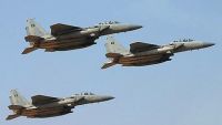 مقاتلات التحالف تدمر منصة إطلاق صواريخ تابعة للمليشيا بين صنعاء ومأرب