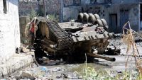 مقتل خمسة جنود في انفجار لغم بمنطقة جعولة شمال عدن