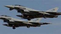 الضالع : طيران التحالف يدمر آليات عسكرية للمليشيات الانقلابية في دمت