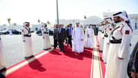 الرئيس هادي يصل الرياض قادما من الدوحة