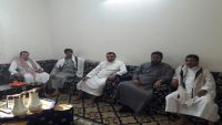 محافظ صعدة يلتقي رئيس وأعضاء اتحاد شباب إقليم آزال