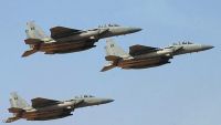 طيران التحالف يدمر مخزن أسلحة لمليشيات الحوثي والمخلوع بصنعاء