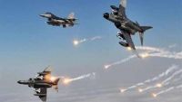 حجة.. مقاتلات التحالف تدمر منصة صواريخ كاتيوشا تابعة للحوثيين في ميدي