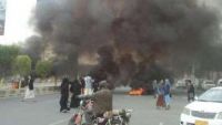 احتجاجات بصنعاء للمطالبة بتوفير مادة الغاز المنزلي