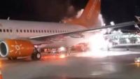 تصادم طائرتي ركاب مغربية وتركية بمطار إسطنبول