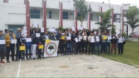 وقفة احتجاجية لطلاب اليمن في الهند للمطالبة بمستحقاتهم المالية