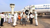 وصول 158 مسافراً من العالقين في مصر إلى مطار عدن