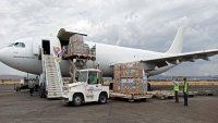 وصول طائرة شحن أممية على متنها 31 طناً من المستلزمات الطبية إلى مطار صنعاء