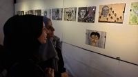 مؤسسة ثقافية تعرض51 لوحة للفنان التشكيلي أيمن النصيري بصنعاء