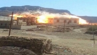 مليشيا الحوثي تفجر منزل مواطن شرقي تعز