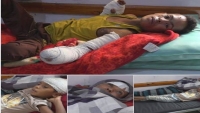 إصابة امرأة واثنين من أطفالها بقذيفة حوثية استهدفت منزلهم غربي تعز