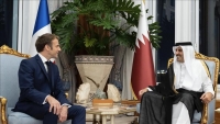 أمير قطر يبحث مع الرئيس الفرنسي مستجدات الوضع في أوكرانيا