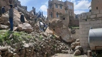 بسبب الأمطار.. تضرر منازل مواطنين جراء إنزلاقات صخرية في إب