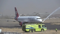 الحوثيون يتهمون التحالف بتقليص الرحلات من مطار صنعاء