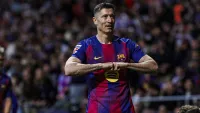 ليفاندوفسكي يعلن رحيله عن برشلونة نهاية الموسم