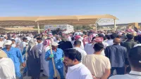 تشييع مهيب لجثمان الرئيس هادي إلى مثواه الأخير في مقبرة "العود" بالرياض